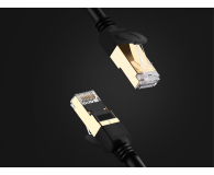 UGREEN Okrągły kabel sieciowy NW107 Ethernet RJ45 Cat.7 STP 2m czar - 1489198 - zdjęcie 3